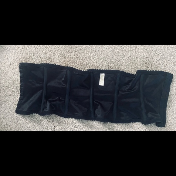 Victoria’s Secret Vtg Black Instant Hourglass Waist Cincher Corset Size 30L - Picture 3 of 6